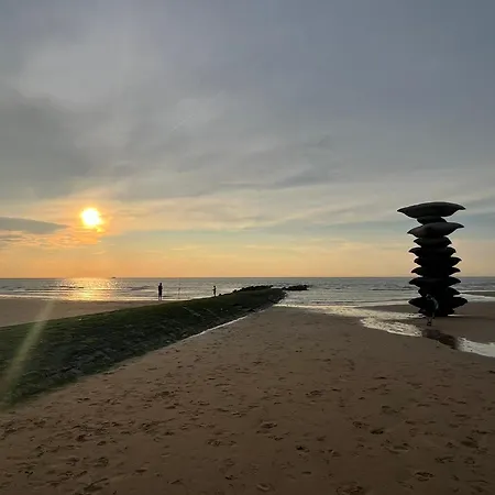 Apartment De Strandmelde, Met Groot Terras En Gratis Parking Nabij Zee *