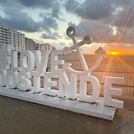 Apartment De Strandmelde, Met Groot Terras En Gratis Parking Nabij Zee Ostende
