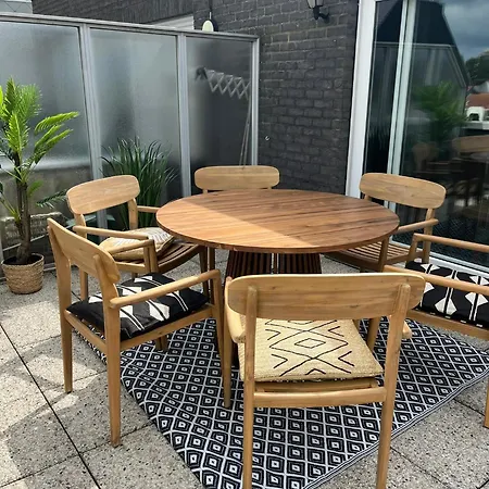 شقة De Strandmelde, Met Groot Terras En Gratis Parking Nabij Zee أوستيند